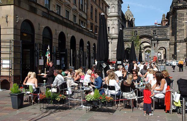Glasgow Central Station Skyline Apartment With Parking חדר תמונה