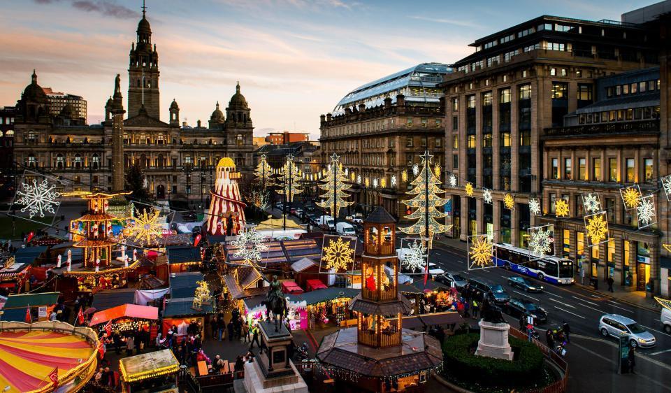 Glasgow Central Station Skyline Apartment With Parking חדר תמונה