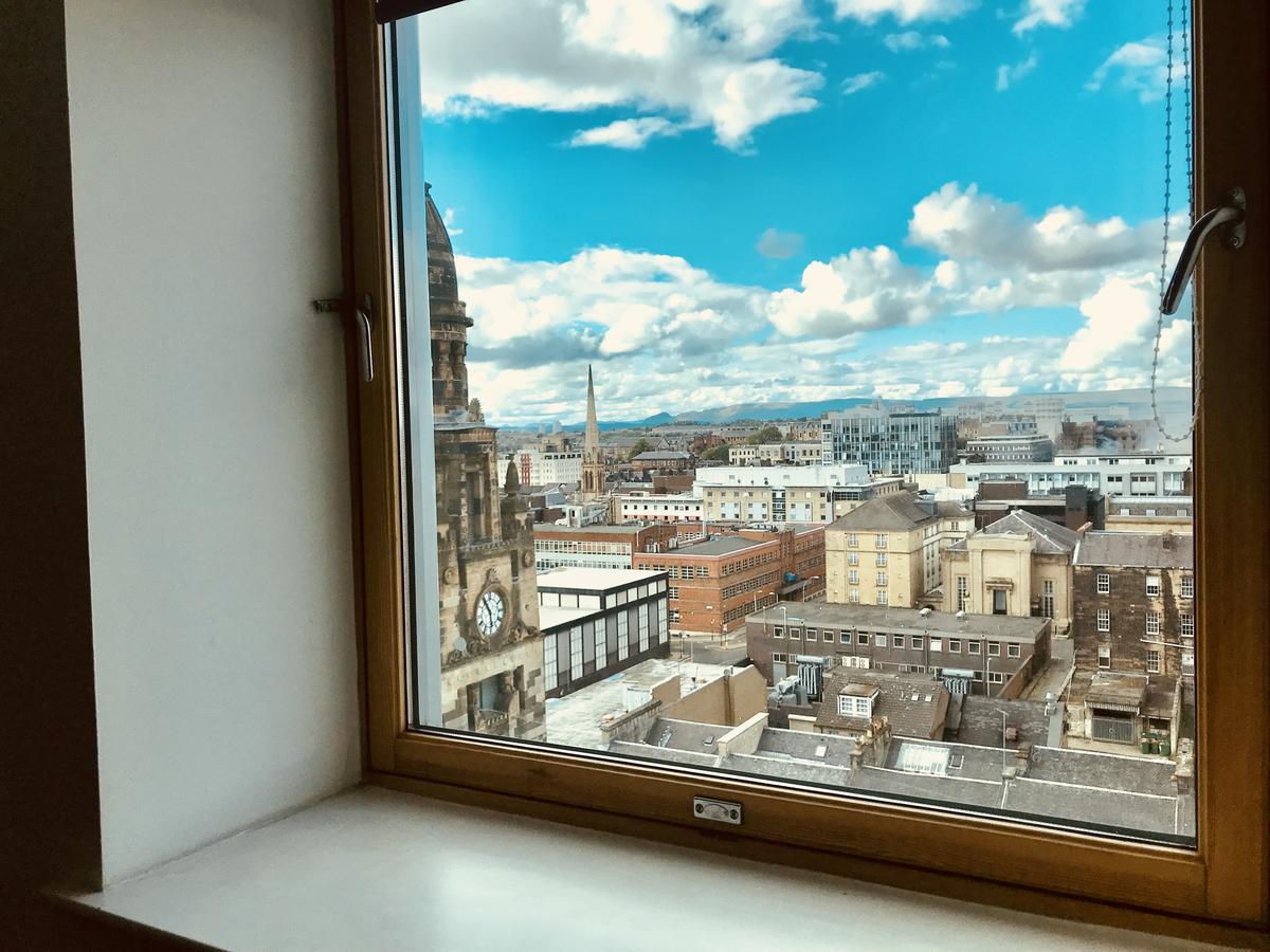 Glasgow Central Station Skyline Apartment With Parking מראה חיצוני תמונה