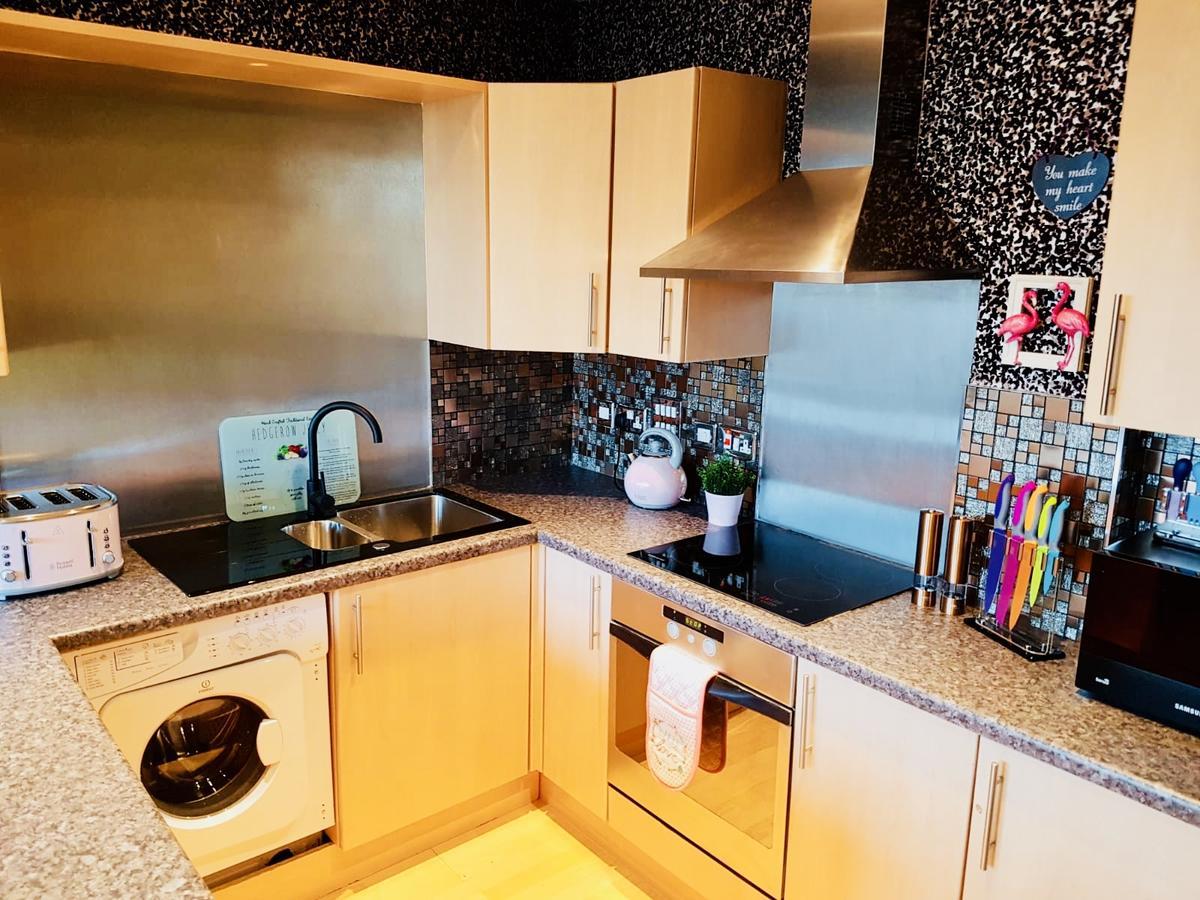 Glasgow Central Station Skyline Apartment With Parking מראה חיצוני תמונה