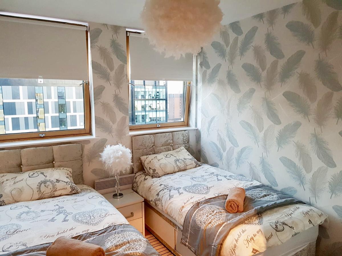 Glasgow Central Station Skyline Apartment With Parking מראה חיצוני תמונה